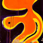 Mujer naranja